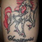 Фото тату стредец пример 02.02.2021 №0078 - Sagittarius tattoo - tatufoto.com