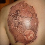 Фото тату стредец пример 02.02.2021 №0086 - Sagittarius tattoo - tatufoto.com