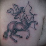 Фото тату стредец пример 02.02.2021 №0104 - Sagittarius tattoo - tatufoto.com