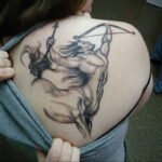 Фото тату стредец пример 02.02.2021 №0139 - Sagittarius tattoo - tatufoto.com