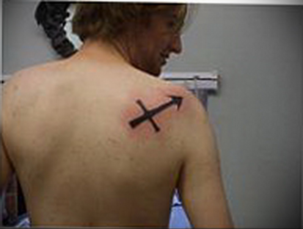 Фото тату стредец пример 02.02.2021 №0182 - Sagittarius tattoo - tatufoto.com