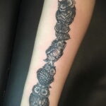 пример рисунка тату сова на руке 15.02.2021 №0008 - owl tattoo on arm - tatufoto.com