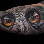тату глаза совы пример рисунка 15.02.2021 №0034 - owl eyes tattoo - tatufoto.com