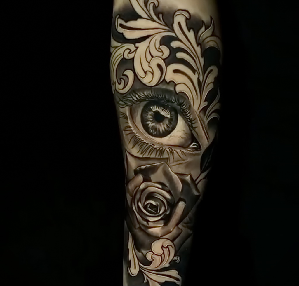 Фото крутого рисунка татуировки 16.03.2021 №001 - cool tattoo - tatufoto.com
