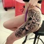 Фото крутого рисунка татуировки 16.03.2021 №040 - cool tattoo - tatufoto.com