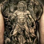 Фото крутого рисунка татуировки 16.03.2021 №044 - cool tattoo - tatufoto.com
