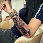Фото крутого рисунка татуировки 16.03.2021 №081 - cool tattoo - tatufoto.com