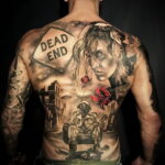 Фото крутого рисунка татуировки 16.03.2021 №201 - cool tattoo - tatufoto.com