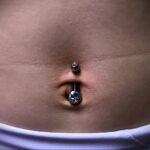 Фото пирсинга пупка - прокол пупка 17.03.2021 №069 - belly button piercing - tatufoto.com