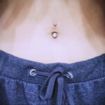 Фото пирсинга пупка - прокол пупка 17.03.2021 №105 - belly button piercing - tatufoto.com