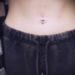 Фото пирсинга пупка - прокол пупка 17.03.2021 №107 - belly button piercing - tatufoto.com