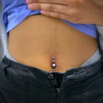 Фото пирсинга пупка - прокол пупка 17.03.2021 №142 - belly button piercing - tatufoto.com