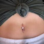 Фото пирсинга пупка - прокол пупка 17.03.2021 №149 - belly button piercing - tatufoto.com