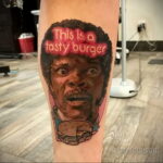 Фото рисунка татуировки с гамбургером 26.03.2021 №134 - burger tattoo - tatufoto.com