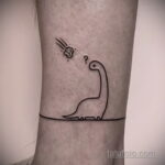 Фото татуировки с кометой (астероидом) 27.03.2021 №035 - comet tattoo - tatufoto.com