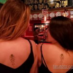Фото татуировки с кометой (астероидом) 27.03.2021 №140 - comet tattoo - tatufoto.com