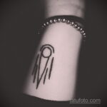 Фото татуировки с кометой (астероидом) 27.03.2021 №158 - comet tattoo - tatufoto.com