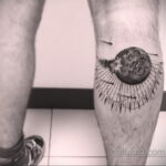 Фото татуировки с кометой (астероидом) 27.03.2021 №177 - comet tattoo - tatufoto.com