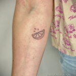 Фото татуировки с лаймом 31.03.2021 №137 - lime tattoo - tatufoto.com