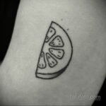 Фото татуировки с лаймом 31.03.2021 №185 - lime tattoo - tatufoto.com
