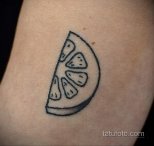 Фото татуировки с лаймом 31.03.2021 №186 - lime tattoo - tatufoto.com