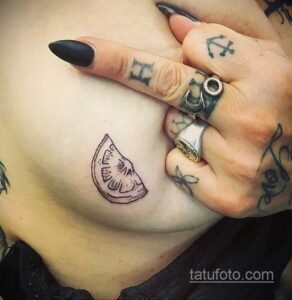 Фото татуировки с лаймом 31.03.2021 №188 - lime tattoo - tatufoto.com