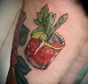 Фото татуировки с лаймом 31.03.2021 №189 - lime tattoo - tatufoto.com