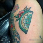 Фото татуировки с лаймом 31.03.2021 №214 - lime tattoo - tatufoto.com