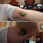 Фото татуировки с лаймом 31.03.2021 №222 - lime tattoo - tatufoto.com