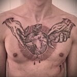 Фото татуировки с яблоком 03.03.2021 №103 - apple tattoo - tatufoto.com