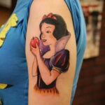 Фото татуировки с яблоком 03.03.2021 №109 - apple tattoo - tatufoto.com