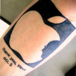 Фото татуировки с яблоком 03.03.2021 №119 - apple tattoo - tatufoto.com