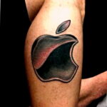 Фото татуировки с яблоком 03.03.2021 №120 - apple tattoo - tatufoto.com