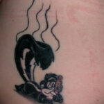 Фото татуировки со скунсом 28.03.2021 №023 - Skunk tattoo - tatufoto.com