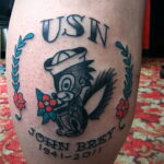 Фото татуировки со скунсом 28.03.2021 №031 - Skunk tattoo - tatufoto.com