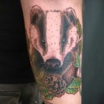 Фото татуировки со скунсом 28.03.2021 №062 - Skunk tattoo - tatufoto.com