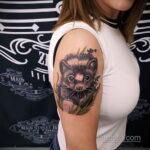 Фото татуировки со скунсом 28.03.2021 №063 - Skunk tattoo - tatufoto.com