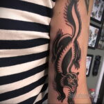 Фото татуировки со скунсом 28.03.2021 №067 - Skunk tattoo - tatufoto.com