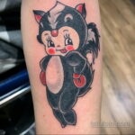 Фото татуировки со скунсом 28.03.2021 №071 - Skunk tattoo - tatufoto.com