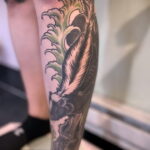 Фото татуировки со скунсом 28.03.2021 №073 - Skunk tattoo - tatufoto.com