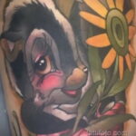 Фото татуировки со скунсом 28.03.2021 №101 - Skunk tattoo - tatufoto.com
