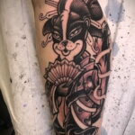 Фото татуировки со скунсом 28.03.2021 №116 - Skunk tattoo - tatufoto.com