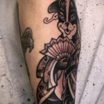 Фото татуировки со скунсом 28.03.2021 №117 - Skunk tattoo - tatufoto.com