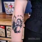 Фото татуировки со скунсом 28.03.2021 №124 - Skunk tattoo - tatufoto.com