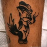 Фото татуировки со скунсом 28.03.2021 №129 - Skunk tattoo - tatufoto.com