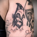 Фото татуировки со скунсом 28.03.2021 №191 - Skunk tattoo - tatufoto.com