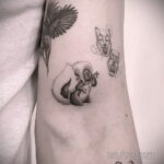Фото татуировки со скунсом 28.03.2021 №233 - Skunk tattoo - tatufoto.com