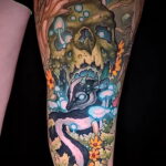 Фото татуировки со скунсом 28.03.2021 №243 - Skunk tattoo - tatufoto.com