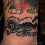 Фото татуировки со скунсом 28.03.2021 №247 - Skunk tattoo - tatufoto.com