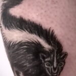 Фото татуировки со скунсом 28.03.2021 №250 - Skunk tattoo - tatufoto.com